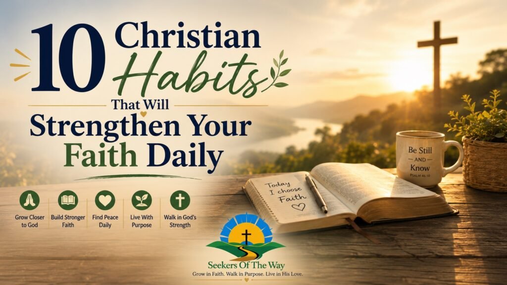 10 Christian Habits That Will Strengthen Your Faith Daily