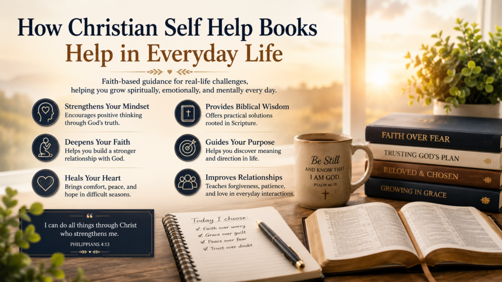 Christian self help books benefits