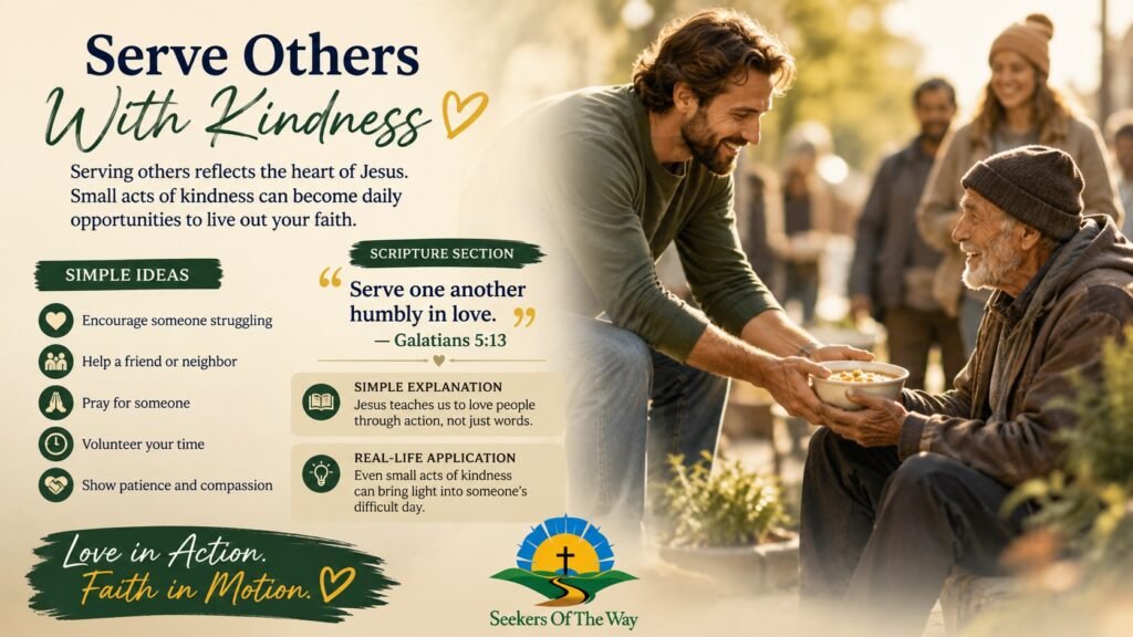 Serve Others With Kindness